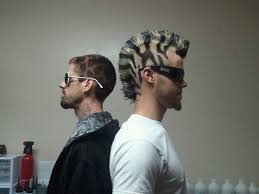 1280 x 720 jpeg 92 кб. Hair Color Zebra And Leopard Print Punk Hair Creative Haircuts Haircuts For Men