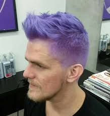 Purple Hair By Douglas Linhares Men Color Purple Hair Lilac Purple Hair Purple Grey Hair Mens Hair Colour
