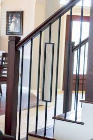 16 6 3 Single Rectangle Hollow Staircase Design Interior Railings Handrail Design