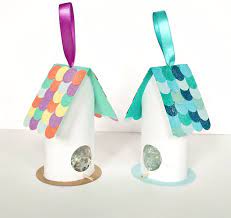Juice carton owl bird feeder; Cute Birdhouse Paper Tube Craft