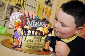 Scrumdiddlyumptious as children bake cakes to celebrate Roald Dahl's  birthday