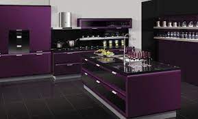 22 Sleek And Modern Kitchen Inspirations Purple Kitchen Kitchen Inspiration Modern Purple Decor