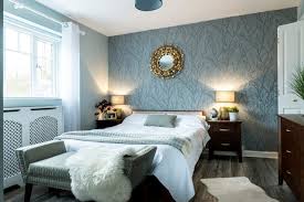 Modern teal and gold bedroom. Contemporary Teal Master Bedroom With Gold Accents Modern Schlafzimmer Sonstige Von Inna Hart Interiors Houzz