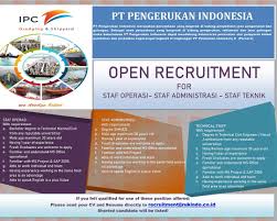 Info loker pelindo yang selalu update. Lowongan Kerja Lowongan Kerja Mei Tahun 2020 Pt Pengerukan Indonesia Pt Pelabuhan Indonesia Ii Group Smk D3 S1