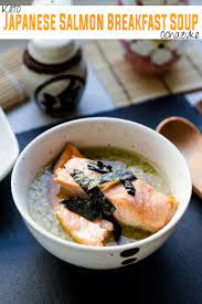Japanese Salmon Breakfast Soup Ochazuke Lowcarbingasian Breakfast Soup Recipes Salmon Breakfast