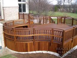 An extremely dense, tight grained wood. Pictures Of Brazilian Walnut Hardwood Decking Backyard Deck And Patio Ideas Deck Design