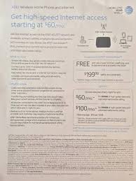 At T S Wireless Home Phone Internet Rural Plan 250gb For 60 Month Rv Mobile Internet Resource Center Home Phone How To Plan Internet Technology
