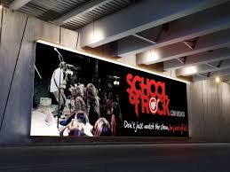 Free Psd Rock Band Event Banner Mockup In 2020 Band Banners Event Banner Postcard Mockup