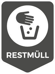 Aus diesem grund gehören sie in den restmüll. Aufkleber Mulltrennung Restmull Tenstickers