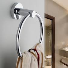 This range of premium hanging towel/wash basin/ring towel/hand towel set with rich and aesthetic look from kuber. Buy Stainless Steel Round Style Wall Mounted Towel Ring Holder Hanger Bathroom At Affordable Prices Free Shipping Real Reviews With Photos Joom