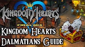 Kingdom Hearts 1 5 Hd Final Mix Dalmatians Guide Youtube