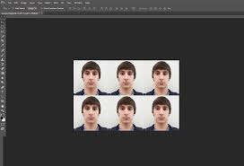 Combine standard passport, id or visa photos into single sheet of standard print paper sizes：3''x4'', 4''x4'', 4''x6'', 5''x6'' or a4. Photoshop Passport Photo Creation Basic Editing Images Research Guides At Case Western Reserve University