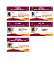 Seluruh peserta wajib untuk mendownload dan print name tag dan memakainya di ombus management yang dilaksanakan di hari kamis 16 agustus 2018. Doc Name Tag Ldk Rilda Ardi Academia Edu