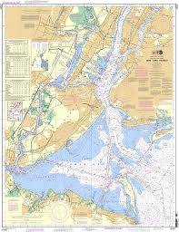 noaa nautical chart 12327 new york harbor new york harbor