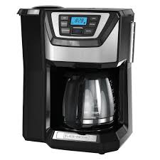 Black And Decker Coffee Grinder 12 Cup Mill Brew Coffeemaker Black Stainless Steel Coffee Maker Best Coffee Maker Coffee Maker With Grinder