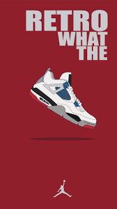 Wallpaper Jordan 4 Retro What The Jordan Logo Wallpaper Nike Wallpaper Jordan Shoes Wallpaper
