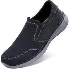 He's always so happy to see us when we come home! Camel Camel Mc120 Men S Slip On Sneakers Leather Loafers Casual Walking Shoes Navy Blue Size 10 Walmart Com Walmart Com