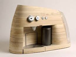 Wooden Espresso Machine From Norway Coffee Machine Design Coffee Machine Creative Coffee