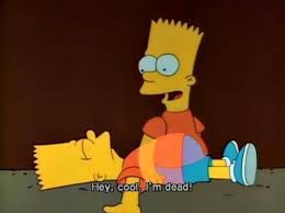 I Am Dead Desenho Dos Simpsons Os Simpsons Fotos De Desenhos Tristes