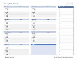 Download A Printable Menu Planner Or Use A Weekly Or Monthly