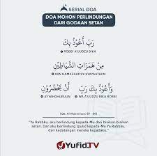 Ensiklopedia Islam Doa Mohon Perlindungan Dari Godaan Setan
