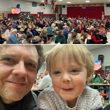 Thanks Cave City School District for an invite to the annual Christmas  party. My people have been walking these grounds every decade since 1950,  as students and faculty, and will be a