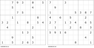 Selección de sudokus por número de casillas rellenadas: Sudoku Extremo Para Imprimir