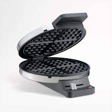 They were crispy on the outside and tender on the inside. Cuisinart Classic Waffle Maker Reviews Crate And Barrel