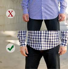 Style Q A How Long Should The Front Be Of An Untucked Button Up Shirt Men Style Tips Well Dressed Men Mens Fashion