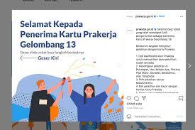 Kartu prakerja untuk mengembangkan perekonomian di indonesia. Login Www Prakerja Go Id Cek Hasil Seleksi Kartu Prakerja Yang Lolos Halaman All Kompas Com