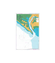 British Admiralty Nautical Chart 40 Karachi Harbour