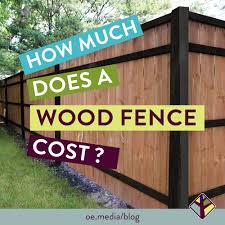 How Much Does A Wood Fence Cost Wood Fence Cost Wood Fence Fence