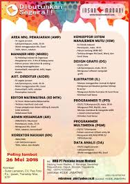 19 tahun 1960 junto pp. Lowongan Kerja Pt Pustaka Insan Madani Pusat Karir