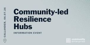 Community-led Resilience Hubs for Stirling