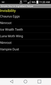 Invisibility Potion Ingredients Skyrim Tips And Tricks Skyrim Elder Scrolls
