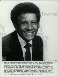1974 Press Photo Hal Jackson "Hal Jackson's Miss U.S. Talented America