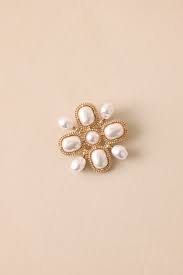 gold brooch for dress