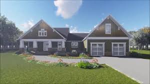 Embracing simplicity, handiwork, and natural materials, craftsman home plans are cozy, often with shingle siding and stone details. Craftsman Ranch Houseplan 8041 Youtube