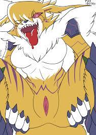 anthro ass bandai namco breasts digimon digimon (species) digimon  adventure female hi res meicrackmon meicrackmon vicious mode  pervertdemondragon solo 
