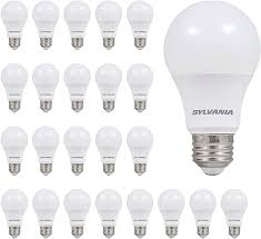 16% off household portable uv germicidal lamp portable uv sterilizer kill dust mite led light bulb ultraviolet sterilizer bacterial ozone sterilization sterilize lamp home car ozone table lamp 0 review. Amazon Com Ledvance Sylvania 74765 A19 Led Light Bulb 60w Equivalent Efficient 8 5w Not Dimmable Color Temperature 24 Pack Soft White 2700k 24 Count Home Improvement