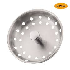 Check spelling or type a new query. Unique Design Kitchen Sink Basket Strainer Replacement For Standard Drains 3 1 2 Inch Stainless Steel Body Metal Center Knob With Rubber Stopper 1 Pcs Sink Strainer Cheap Starlessons Fi