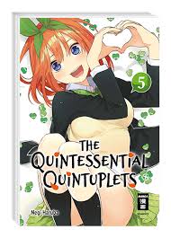 The story is told as a flashback from a future that shows that he ends up getting married to one of them. The Quintessential Quintuplets 05 7 00 Egmont Shop