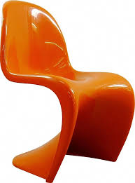 P Chaise Panton Orange De Verner Panton Datant Des Annees 70 Editeur Herman Miller Chaise Monobloc En Abs Oran Panton Chair Orange Furniture Verner Panton