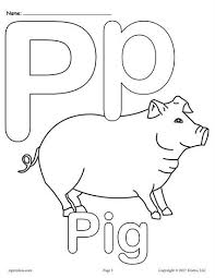 Letter P Alphabet Coloring Pages 3 Printable Versions Alphabet Coloring Pages Alphabet Coloring Preschool Coloring Pages