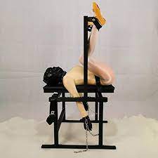 Amazon | SM用品女性スレーブ下半身トレーニング拷問姿勢固定拘束フレームM開脚強制脚拘束椅子 、smセット | UUIUU | SM