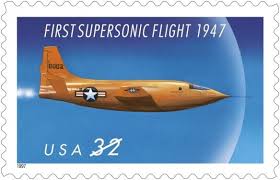 Captain Chuck Yeager Becomes Fastest Man Alive Usa Stamps Stamp Collecting Vintage Postage Stamps