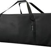 Bolsa de viaje grande con cremallera, resistente y resistente al agua,  hecha de tela Oxford 600D duradera para acampar y senderismo., Negro -,  Viajes