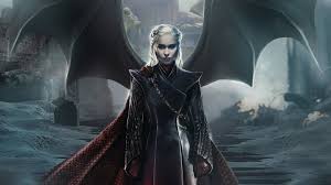 Women Emilia Clarke Daenerys Targaryen Game Of Thrones Dragon Wings Tv Silver Hair Artwork Fantasy Art 1920x1080 Wallpaper Wallhaven Cc