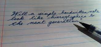 What does uk stand for? Is Cursive Obsolete Seconds