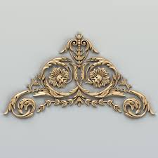 Carved Decor Corner 010 3d Model Corner Decor Carving Parisian Chic Decor